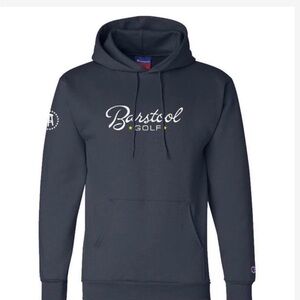 Barstool Golf Navy Blue Hoodie